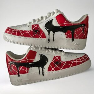 Custom Nike Air Force 1 Spider-Man