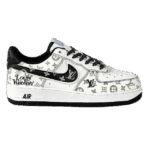 Louis Vuitton x Nike Air Force 1 Monogram Black Edition (Custom)
