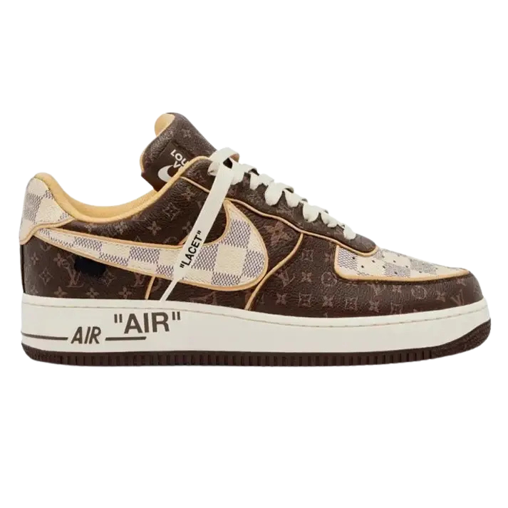 Louis Vuitton x Nike Air Force 1 Low ‘Monogram Brown Damier Azur’
