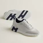 Hermès Paris Bouncing Sneaker BLUE White
