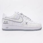 Louis Vuitton x Nike Air Force 1 Monogram Grey Frost Edition (Custom)